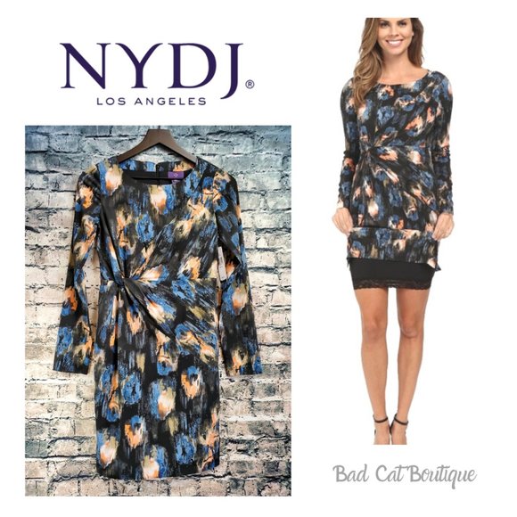 NYDJ | Fit Solution Slimming Melting Ikat Dress - Picture 1 of 9